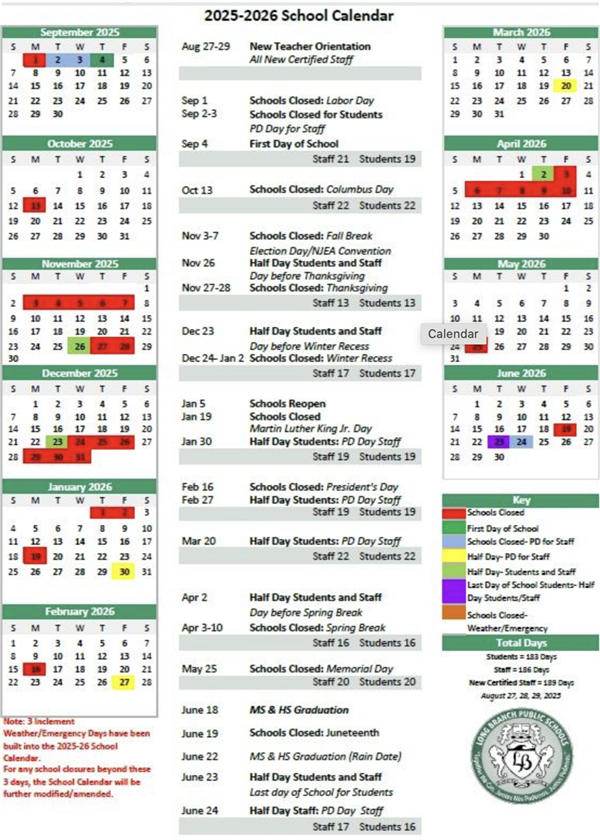 calendar